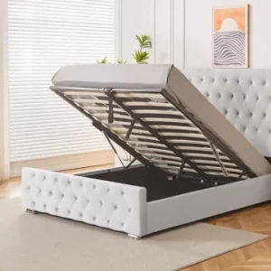 ottoman gas lift storage bed