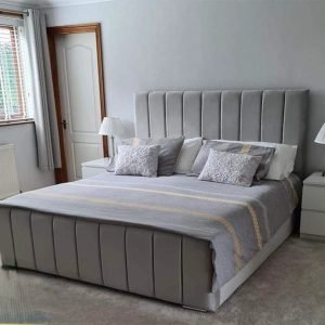 Lisbon Line Ottoman Sleigh Bed