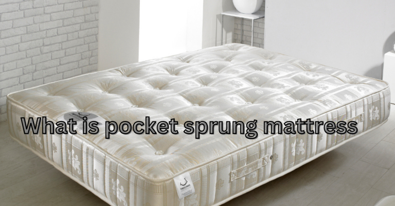 What is pocket sprung mattress