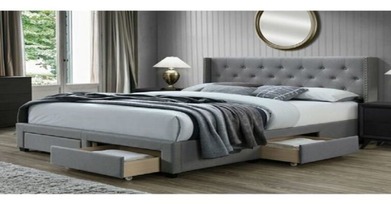 Full Storage Bed with Headboard